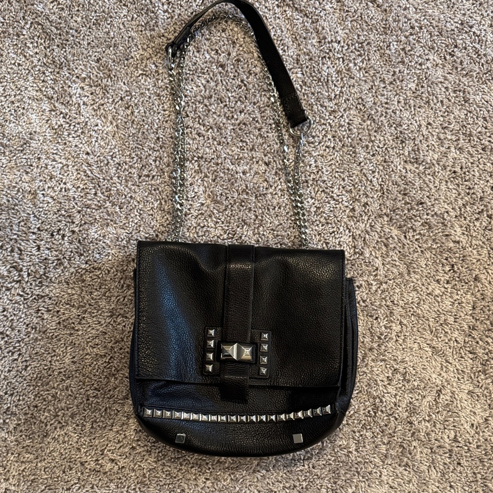 Zara Black Studded Bag